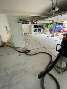 2 Door Garage Epoxy Metallic showcasing durable high gloss finish for residential and commercial spaces