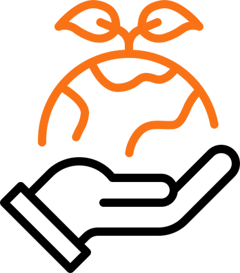 Environmentally friendly flooring option icon