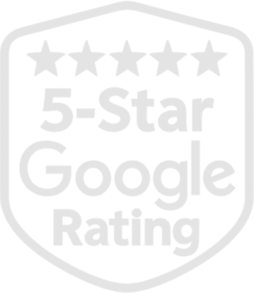 Professional epoxy and concrete floor coating solution showing 5 star google rating