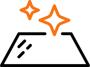 Quality assurance icon in residential hubs