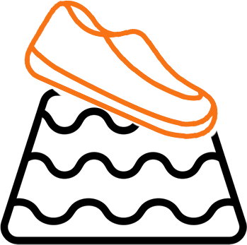 Slip-resistant flooring icon