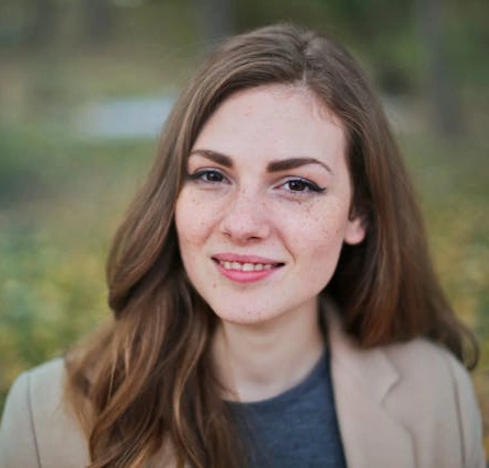 Portrait image of supreme coating client Emily P.